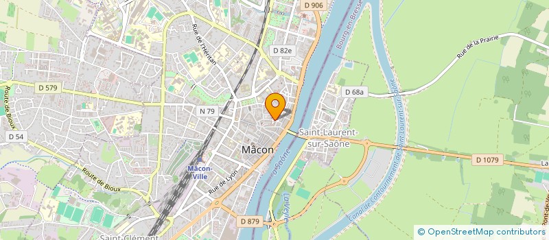 localisation de l'entreprise MADAME MICHELE LOISY à MACON