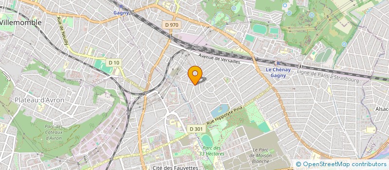 localisation de l'entreprise MADAME MICHELE LOUP  GAGNY