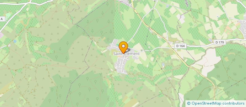 localisation de l'entreprise MADAME MICHELE LOZET  SAINT-CLEMENT