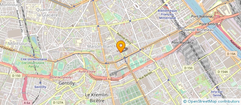 localisation de l'entreprise MADAME MICHELE LY  PARIS