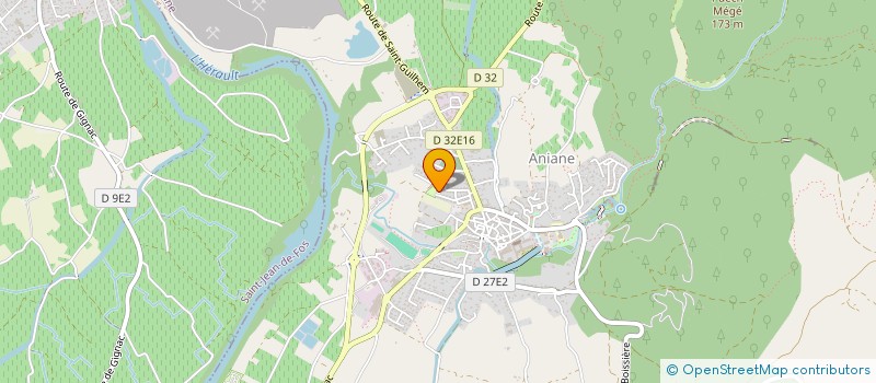 localisation de l'entreprise MADAME MICHELE MARDESIC  ANIANE