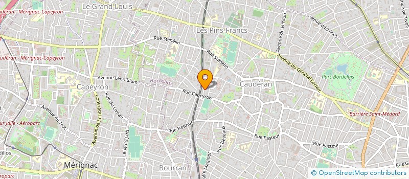 localisation de l'entreprise MADAME MICHELE MARGARA à BORDEAUX