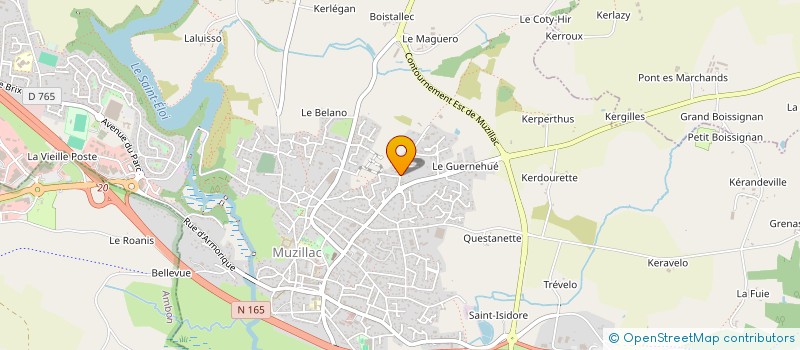 localisation de l'entreprise MADAME MICHELE MARIE JOSEPH PASQUIER à MUZILLAC