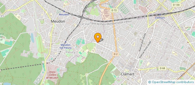 localisation de l'entreprise MADAME MICHELE MARONNIE à CLAMART