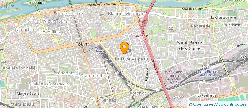 localisation de l'entreprise MADAME MICHELE MARTELLIERE  TOURS