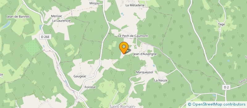 localisation de l'entreprise MADAME MICHELE MARTIGNON à MONPAZIER