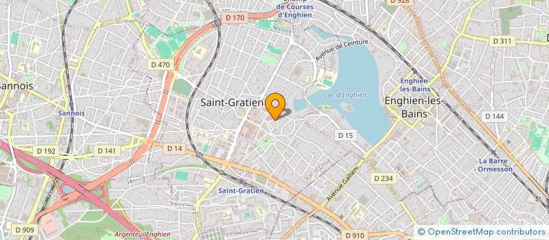 localisation de l'entreprise MADAME MICHELE MARTINEZ à SAINT-GRATIEN