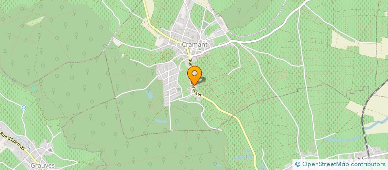 localisation de l'entreprise MADAME MICHELE MATHIEU à CRAMANT