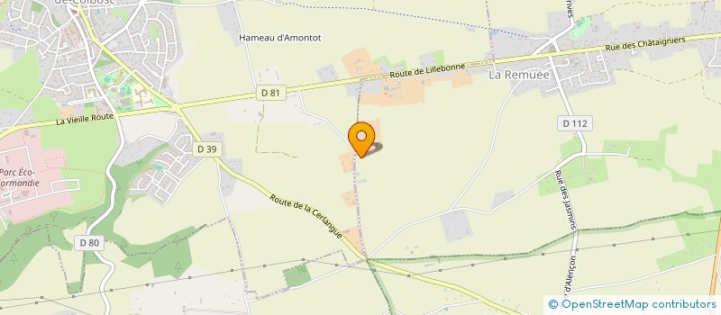 localisation de l'entreprise MADAME MICHELE MAUCONDUIT à SAINT-ROMAIN-DE-COLBOSC