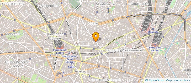 localisation de l'entreprise MADAME MICHELE MAUNOURY  PARIS