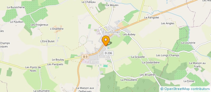 localisation de l'entreprise MADAME MICHELE MENEY  COURTOMER