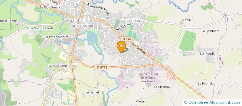 localisation de l'entreprise MADAME MICHELE MERIENNE  SAINT-HILAIRE-DU-HARCOUET