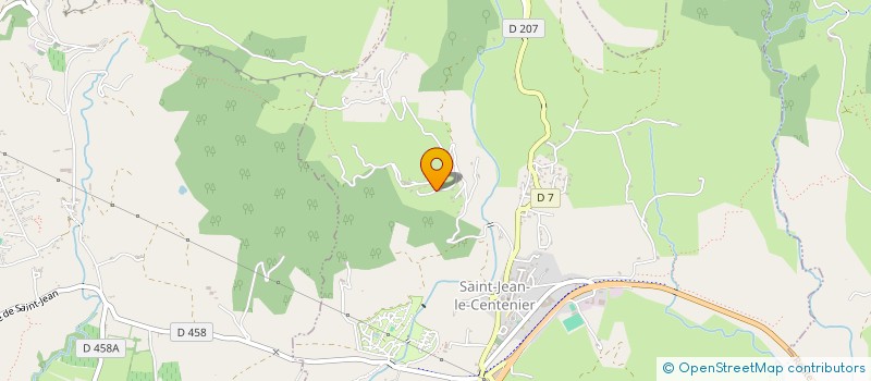 localisation de l'entreprise MADAME MICHELE METZGER  SAINT-JULIEN-DE-PEYROLAS