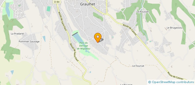 localisation de l'entreprise MADAME MICHELE MICHOT  TREVILLACH