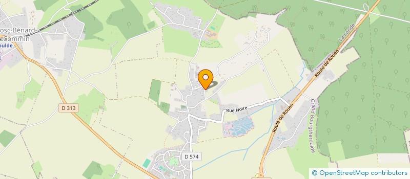 localisation de l'entreprise MADAME MICHELE MONDON  GRAND BOURGTHEROULDE