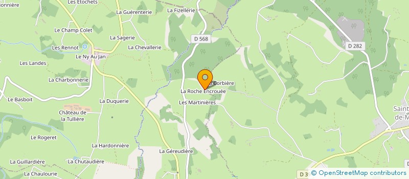 localisation de l'entreprise MADAME MICHELE MOREL à COULOUVRAY-BOISBENATRE