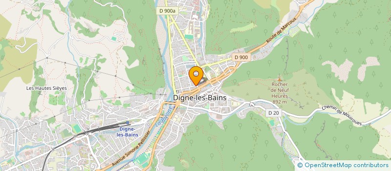localisation de l'entreprise MADAME MICHELE MOUTON à DIGNE-LES-BAINS