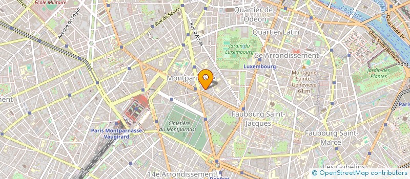 localisation de l'entreprise MADAME MICHELE MRADEN  PARIS