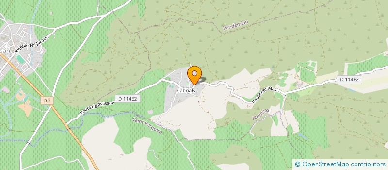 localisation de l'entreprise MADAME MICHELE NADAL  PLAISSAN