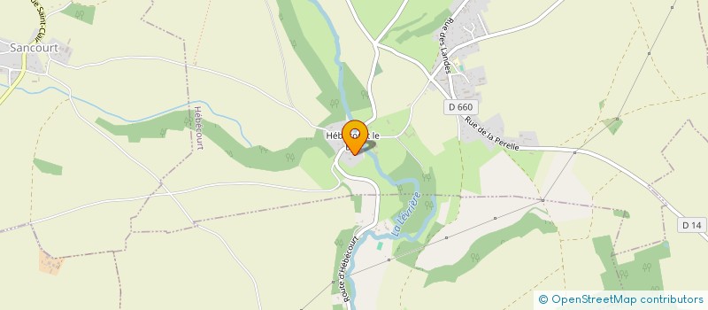 localisation de l'entreprise MADAME MICHELE NAUD  HEBECOURT