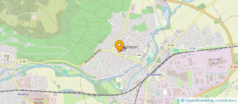 localisation de l'entreprise MADAME MICHELE NEUMEYER  MOLSHEIM