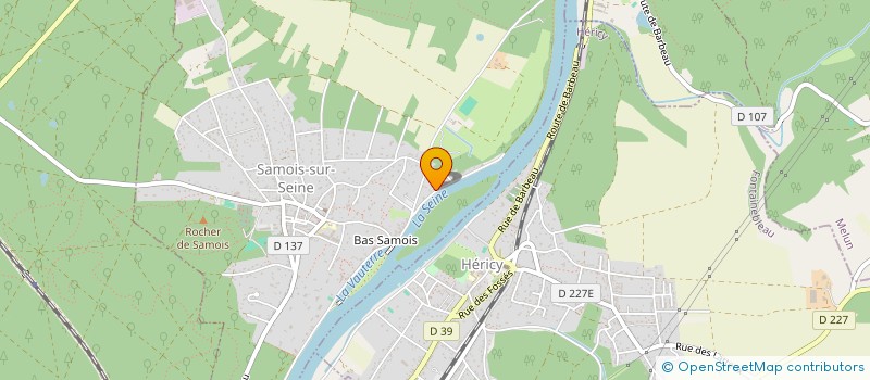 localisation de l'entreprise MADAME MICHELE NICOUE à SAMOIS-SUR-SEINE