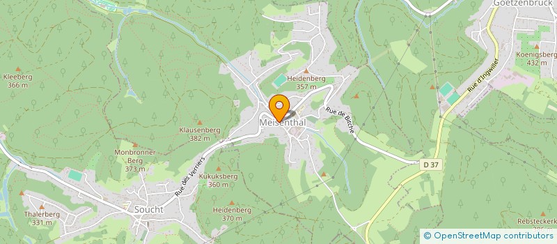 localisation de l'entreprise MADAME MICHELE NIERENGARTEN  MEISENTHAL