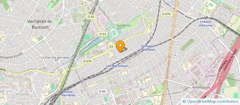 localisation de l'entreprise MADAME MICHELE NOIREL à ANTONY