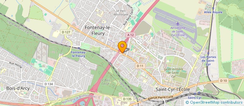 localisation de l'entreprise MADAME MICHELE NUISSIER à SAINT-CYR-L'ECOLE