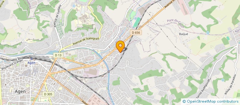 localisation de l'entreprise MADAME MICHELE OLIVIER  AGEN