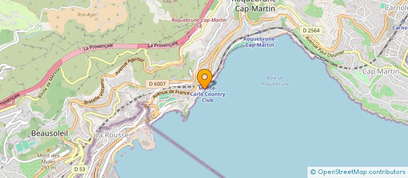 localisation de l'entreprise MADAME MICHELE PALANCA à ROQUEBRUNE-CAP-MARTIN