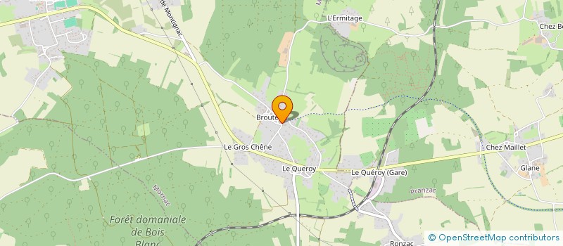 localisation de l'entreprise MADAME MICHELE PICAULT  MORNAC