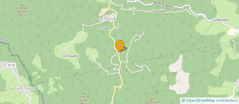 localisation de l'entreprise MADAME MICHELE PIVETTA  LA PENNE