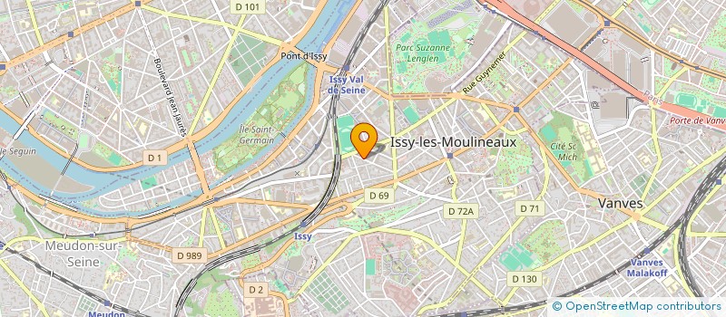 localisation de l'entreprise MADAME MICHELE PLAZANET à ISSY-LES-MOULINEAUX