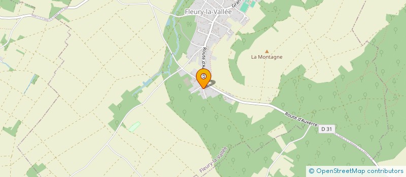 localisation de l'entreprise MADAME MICHELE PORTA à FLEURY-LA-VALLEE