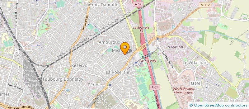 localisation de l'entreprise MADAME MICHELE PORTUGALLI à TOULOUSE
