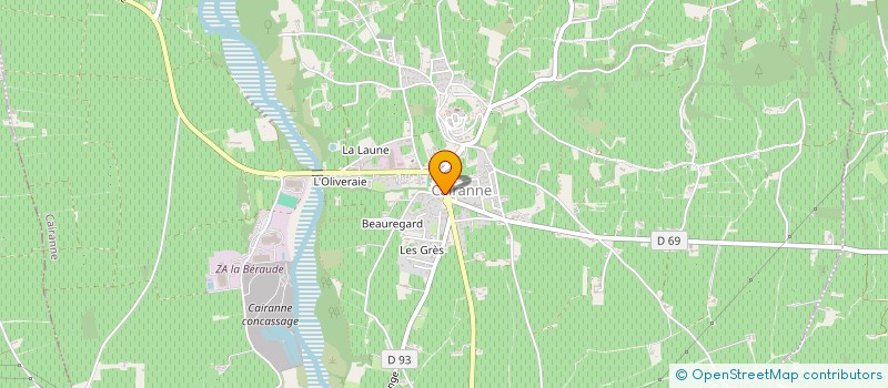 localisation de l'entreprise MADAME MICHELE POUILLE  CAIRANNE