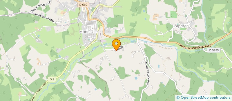 localisation de l'entreprise MADAME MICHELE POUSSOU  CAPDROT