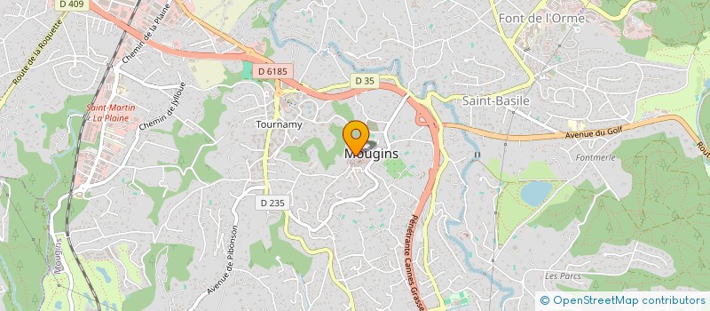 localisation de l'entreprise MADAME MICHELE PROT à MOUGINS