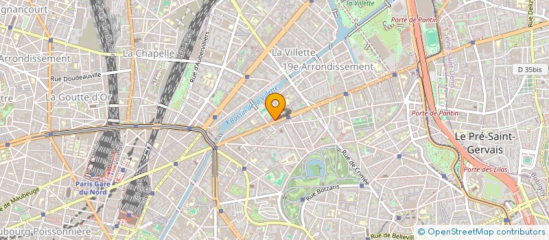 localisation de l'entreprise MADAME MICHELE PRUVOST  PARIS