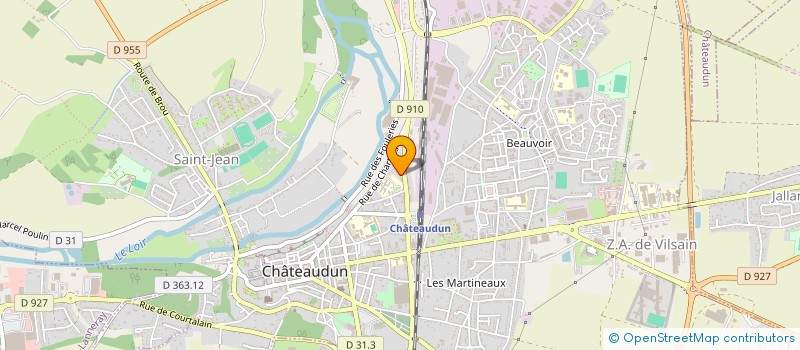 localisation de l'entreprise MADAME MICHELE QUICLET  CHATEAUDUN