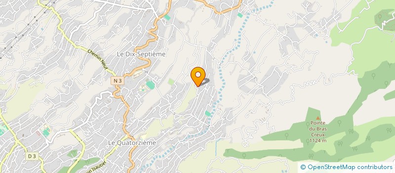 localisation de l'entreprise MADAME MICHELE RABEONY  LE TAMPON