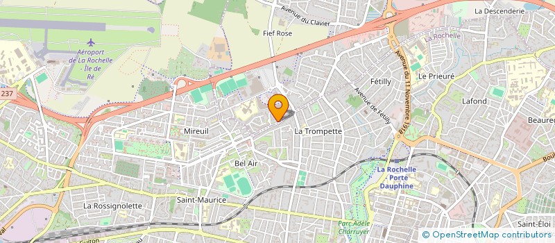 localisation de l'entreprise MADAME MICHELE RAFFALLI  LAGORD