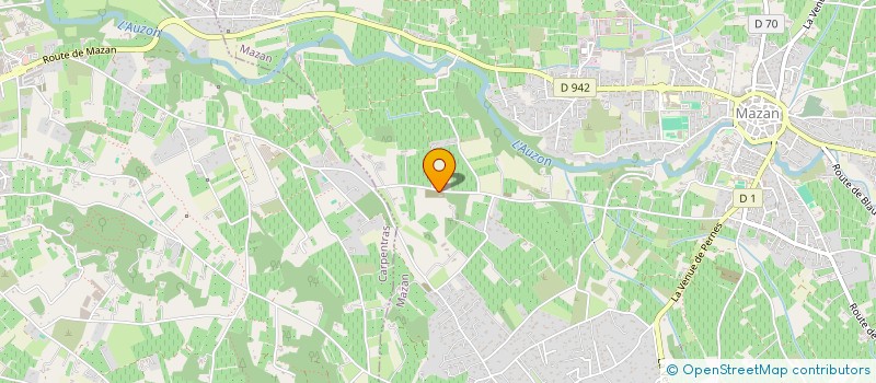 localisation de l'entreprise MADAME MICHELE RAMEL  MAZAN