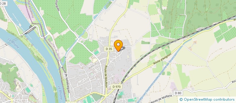 localisation de l'entreprise MADAME MICHELE RAYES  TARASCON