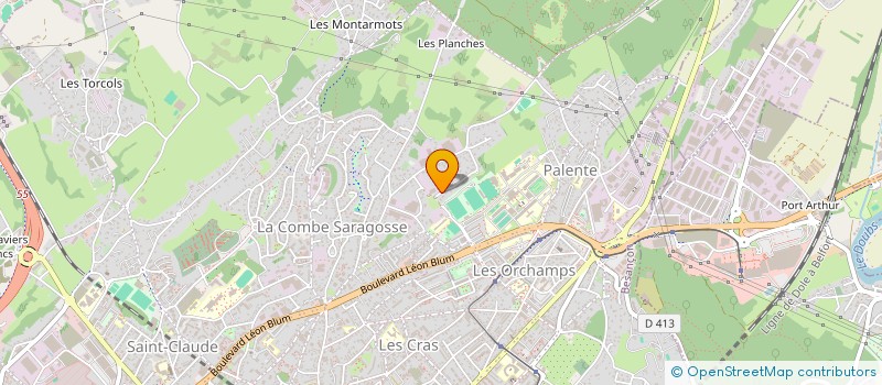 localisation de l'entreprise MADAME MICHELE REMOND  BESANCON