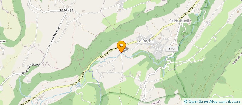 localisation de l'entreprise MADAME MICHELE RENAUX  SAINT-BUEIL