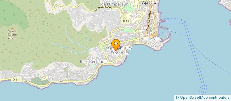 localisation de l'entreprise MADAME MICHELE REZOAGLI à AJACCIO