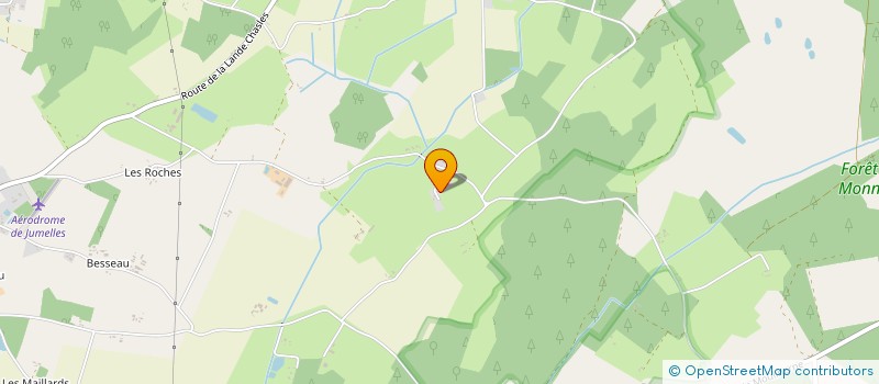 localisation de l'entreprise MADAME MICHELE RICOU  LONGUE-JUMELLES