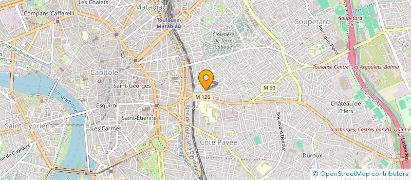 localisation de l'entreprise MADAME MICHELE RIERA à TOULOUSE